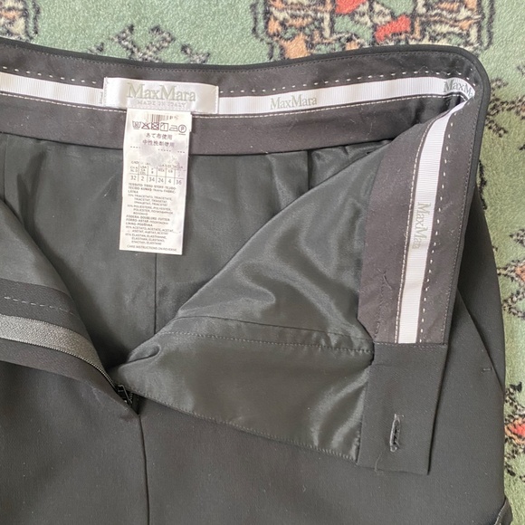 MaxMara Eles ruffled pencil skirt made in Italy - Picture 9 of 13